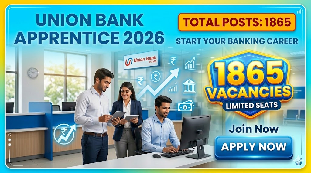 Union Bank Of India Apprentice Recruitment 2026
