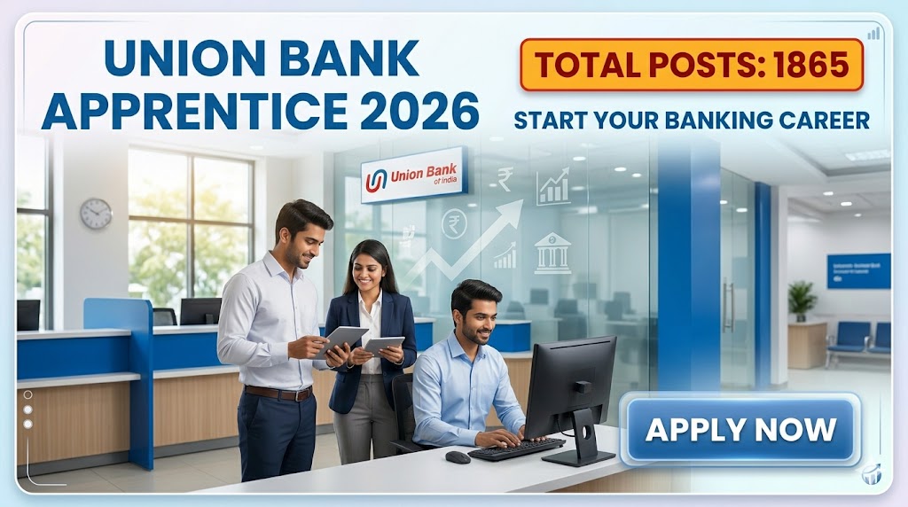 Union Bank Of India Apprentice Recruitment 2026